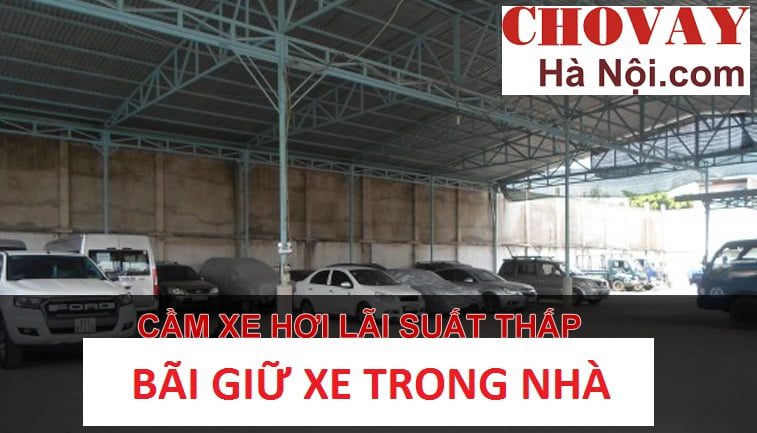 Kho bãi gửi xe cầm ô tô được đặt dưới hầm chung cư Kho bãi gửi xe cầm ô tô được đặt dưới hầm chung cư