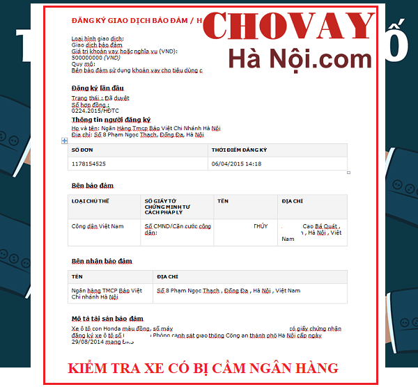 mẫu đăng ký giao dịch đảm bảo mẫu đăng ký giao dịch đảm bảo