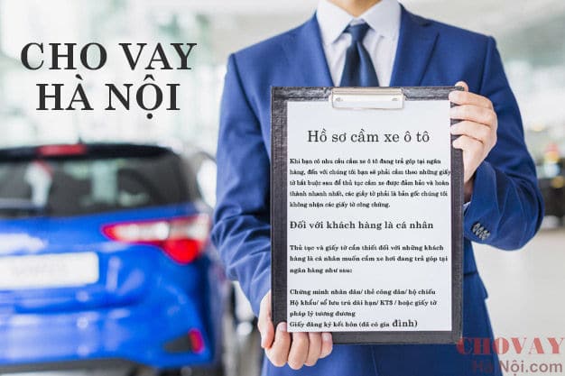 Cầm xe ô tô đang trả góp tại ngân hàng 2 Mẫu hồ sơ cầm xe ô tô trả góp tại ngân hàng