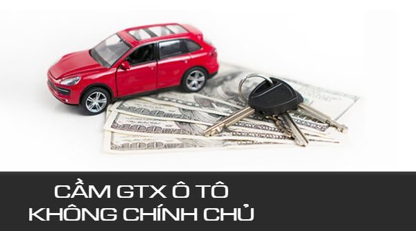 Cầm xe không giấy tờ