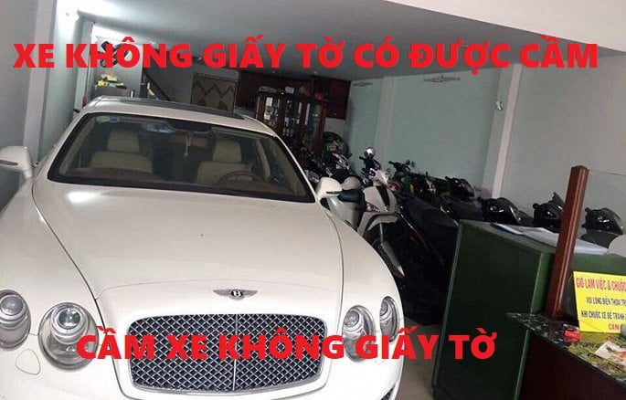 Hãy cẩn thận khi cầm xe không giấy tờ