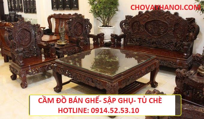 Dịch vụ cầm đồ bàn ghế sập gụ tủ chè, cầm đồ cổ - UY TÍN, LÃI THẤP 2